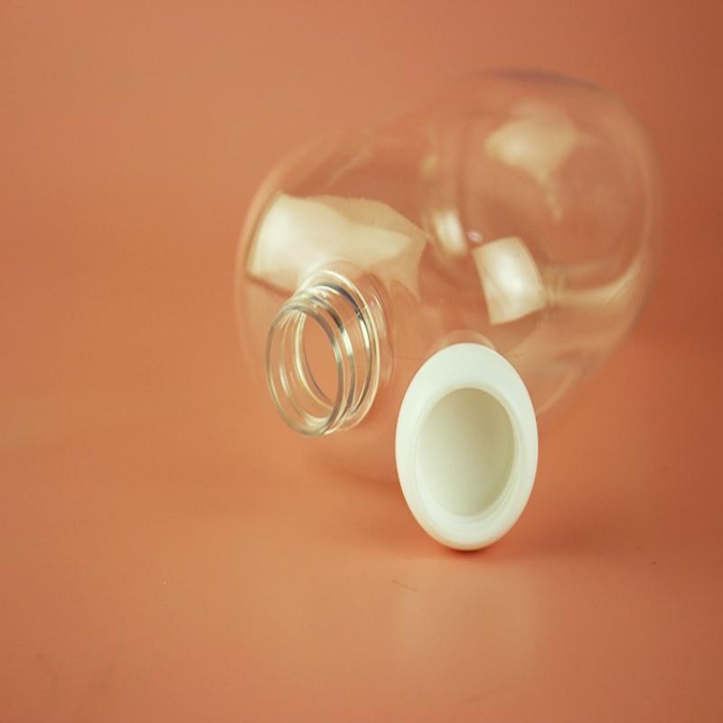 Food Storage Without Plastic - 1pcs Plastic Milk Tea Drink Bottle