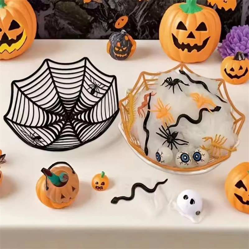Food Storage Without Plastic - 3 Colors Halloween Spider Shape Bowl