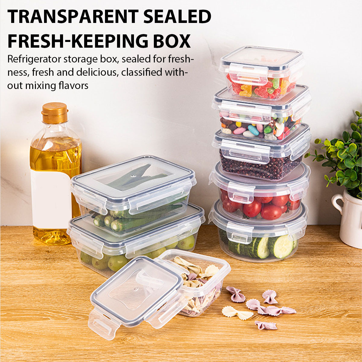 Set Food Storage - 24Pcs/set Food Storage Box Set Kitchen
