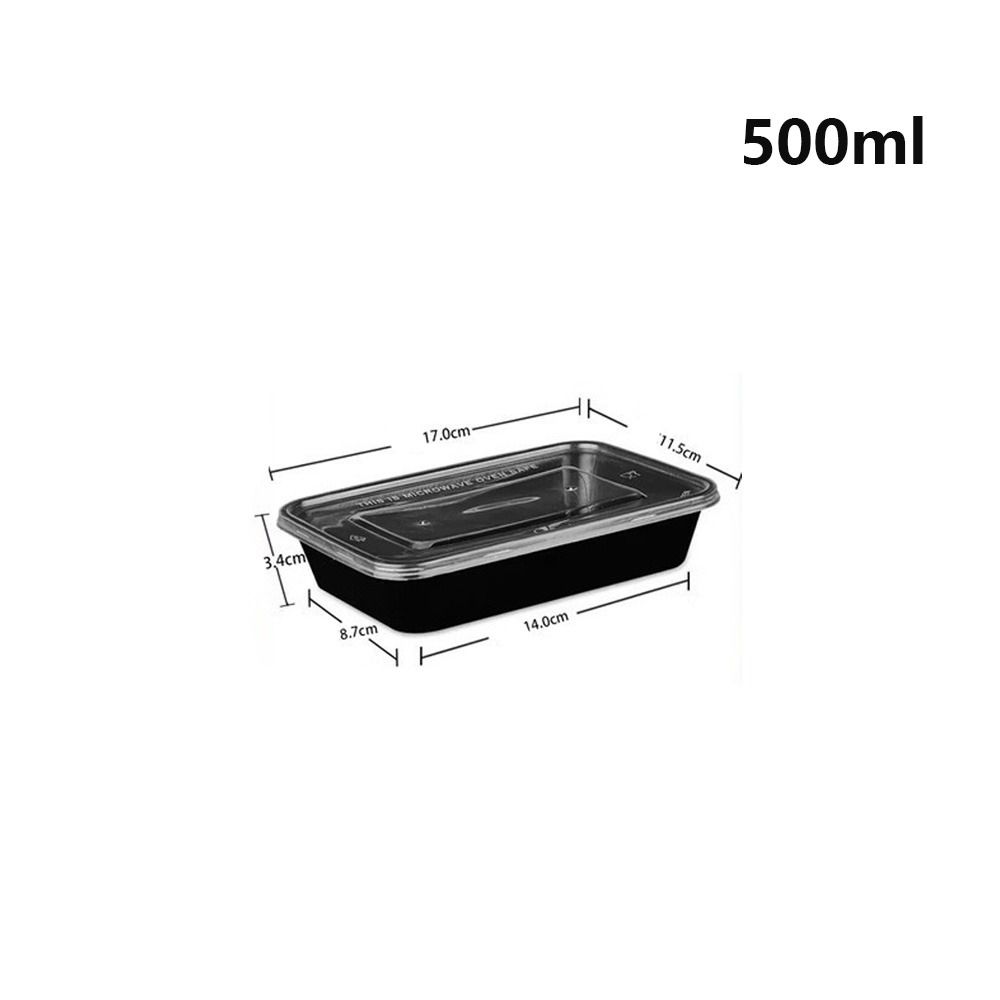 Food Storage Without Plastic - 5Pcs/set New Plastic Disposable Food Containers