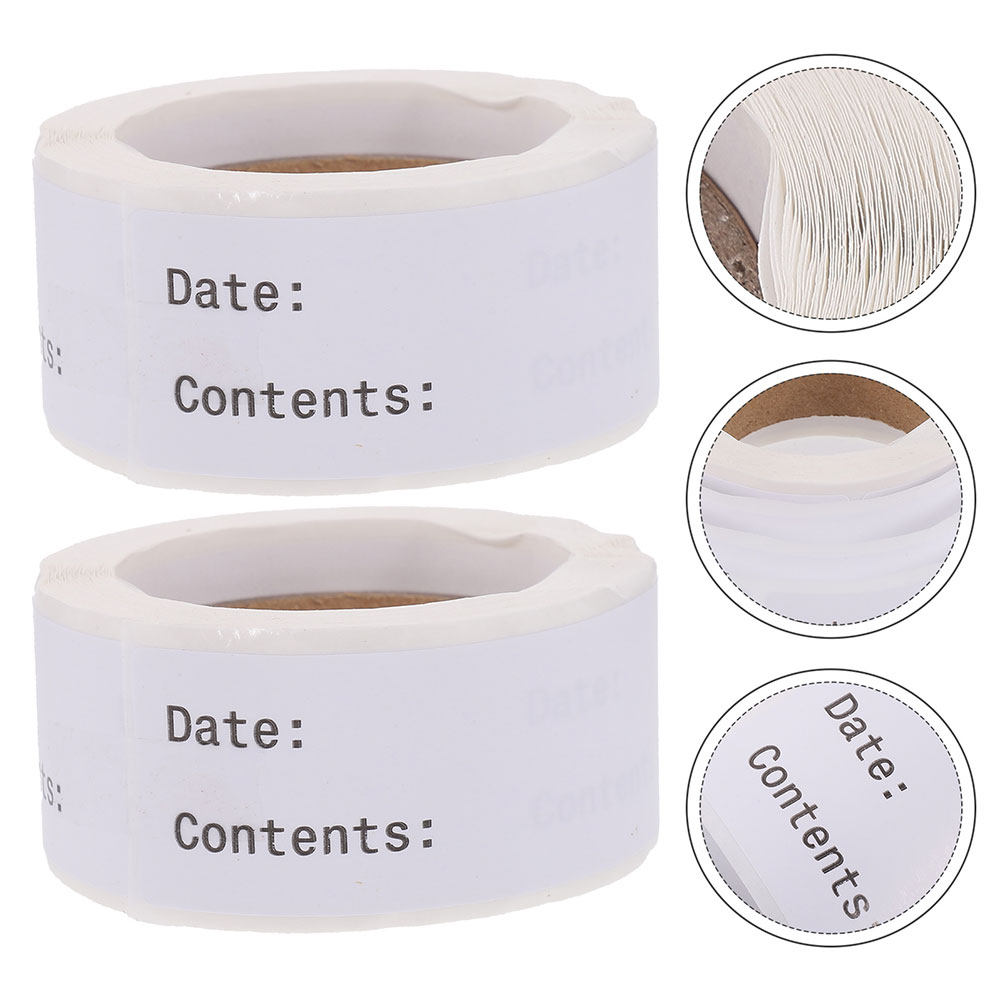Food Storage Jar Labels - Removable Food Labels Blank Printable Style