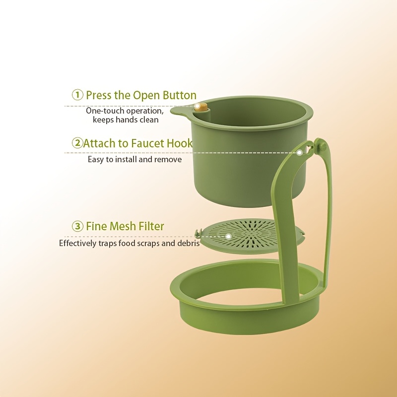 1pc Hanging Sink Draining Bask - Food Storage Plant ulasan dan harga