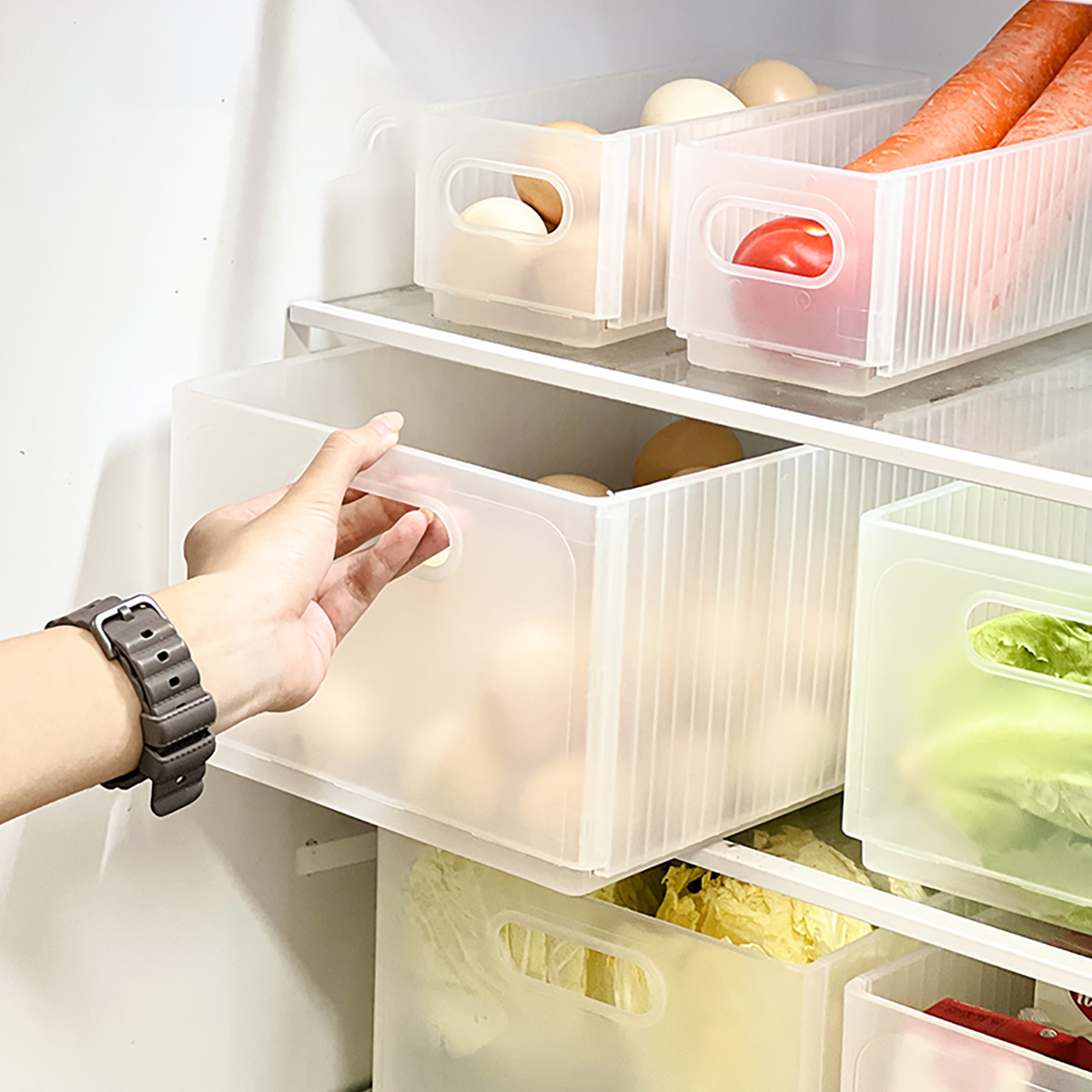 WORTHBUY Plastic Folding Fridg - Food Storage Without Plastic ulasan dan harga