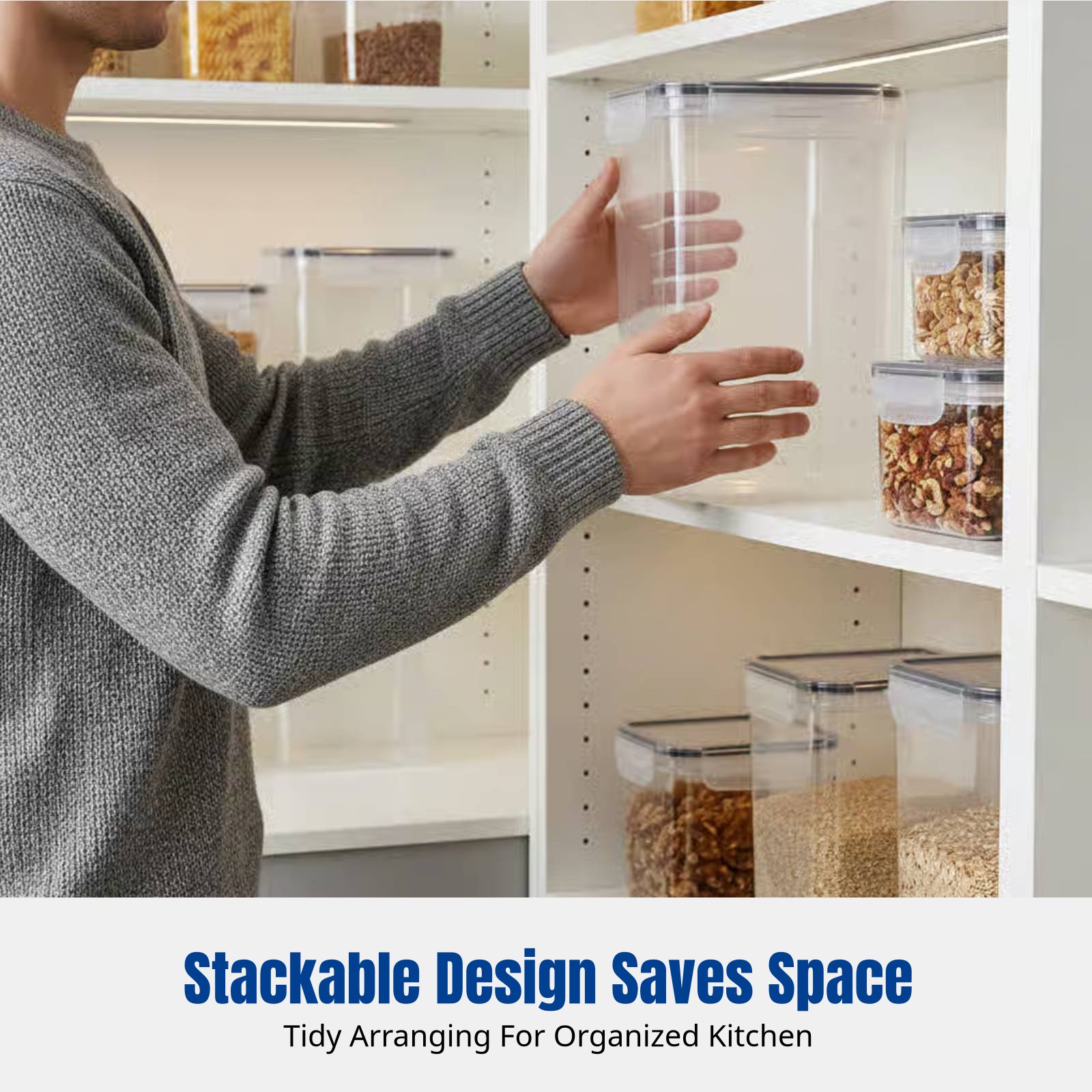 Airtight Food Storage Containe - Food Storage Plastic ulasan dan harga