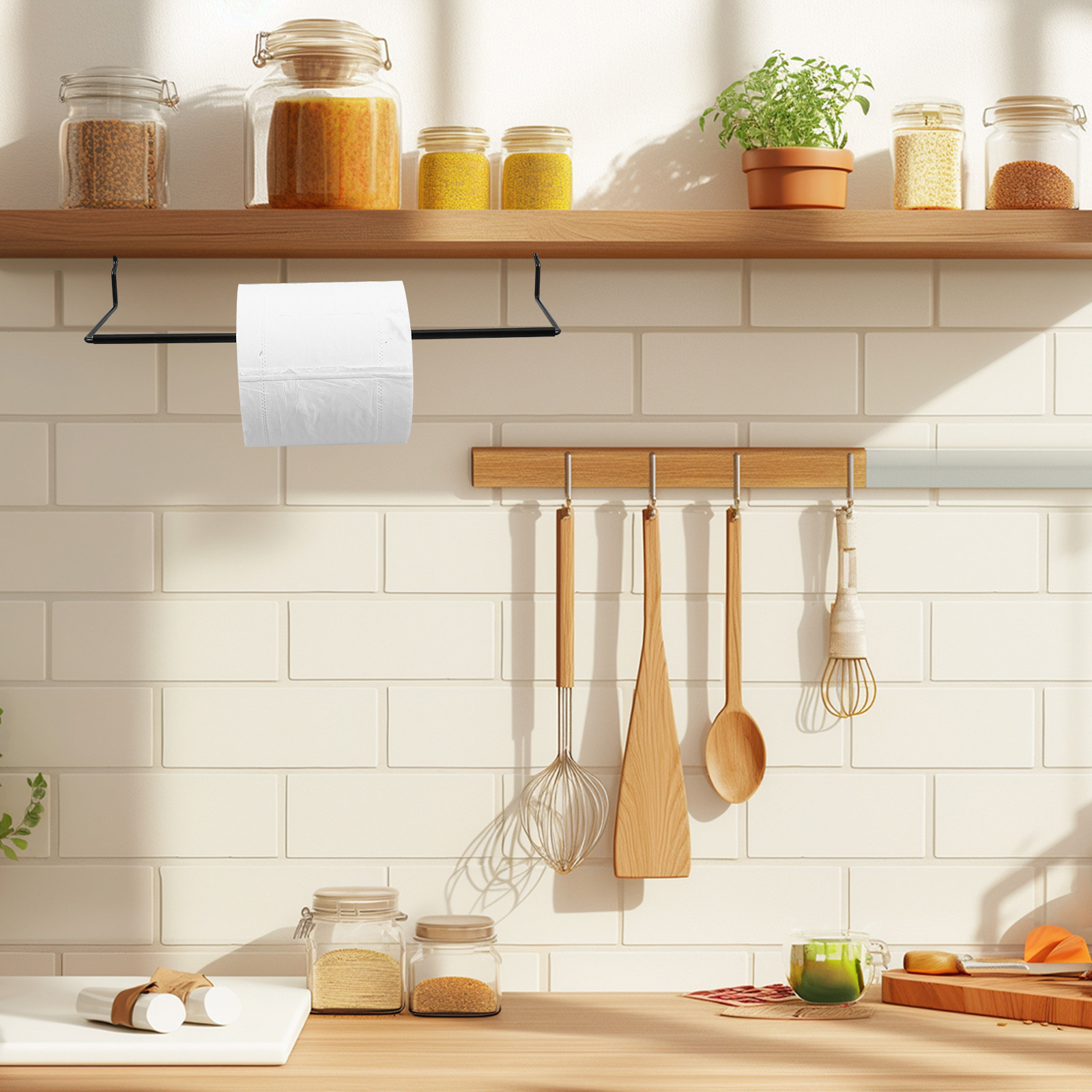Pegboard Metal Kitchen Rack Pa - Food Storage Rack ulasan dan harga