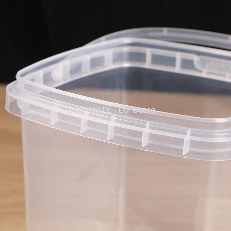 10pcs Plastic 500/1000 ML Buck - Food Storage Plastic ulasan dan harga