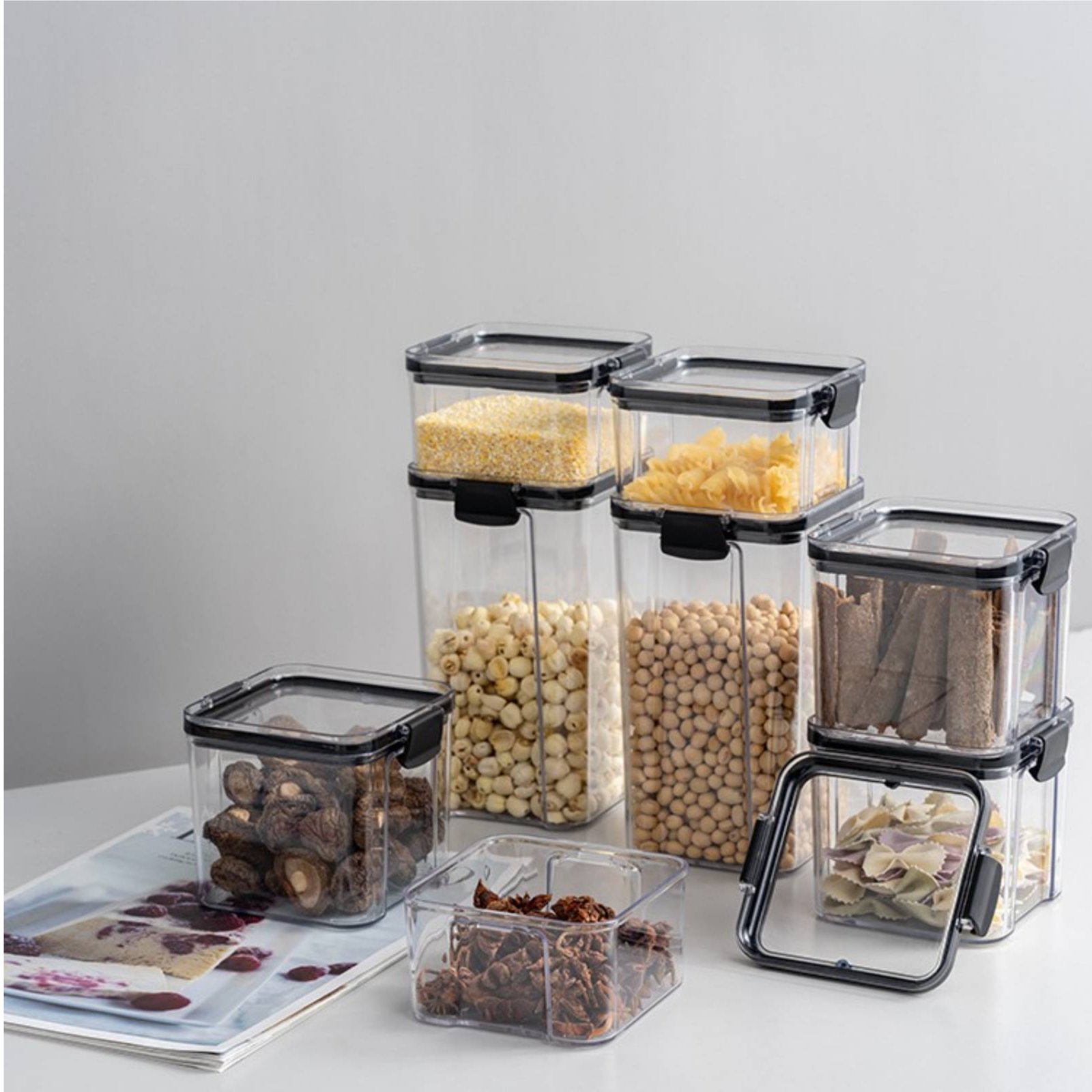 Airtight Food Storage Containe - Food Storage Plastic ulasan dan harga