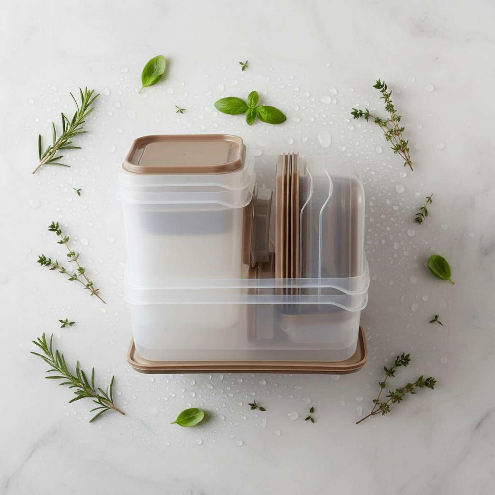 17 Pieces Fridge Storage Box S - Food Storage Lid ulasan dan harga