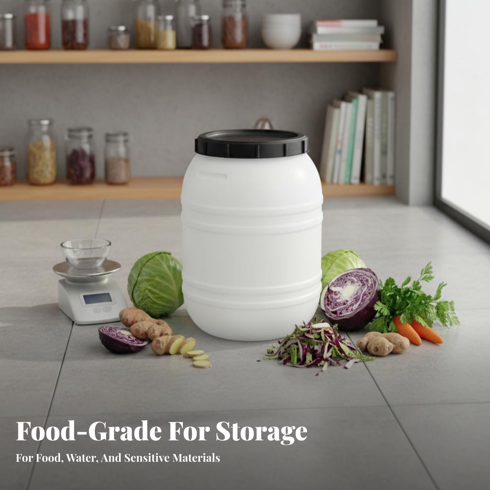 Food Grade Plastic Barrel Airt - Food Storage Plastic ulasan dan harga