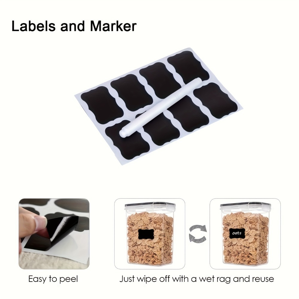 24Pcs Food Storage Containers  - Food Storage Square Containers ulasan dan harga