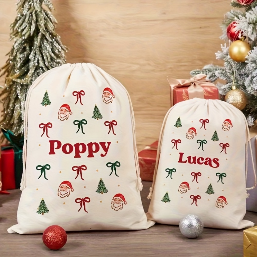Personalised Simple Santa & Ch - Food Storage Plant ulasan dan harga