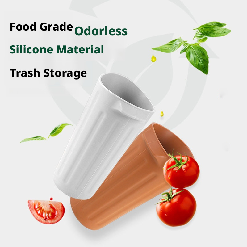 SEAMETAL Car Trash Can Food-Gr - Food Storage Silicone ulasan dan harga