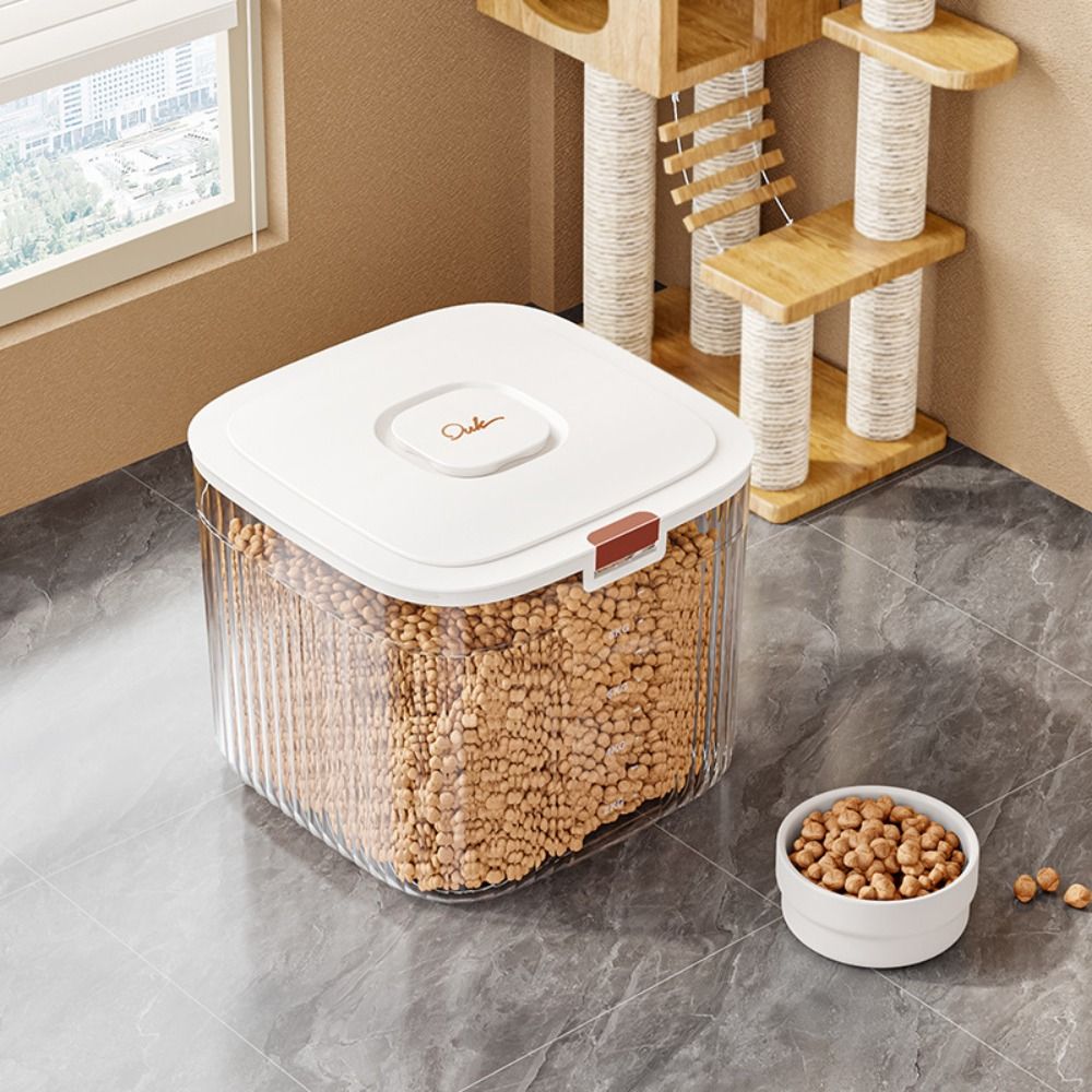 Flip Cover Dog Food Storage Co - Food Storage Large ulasan dan harga