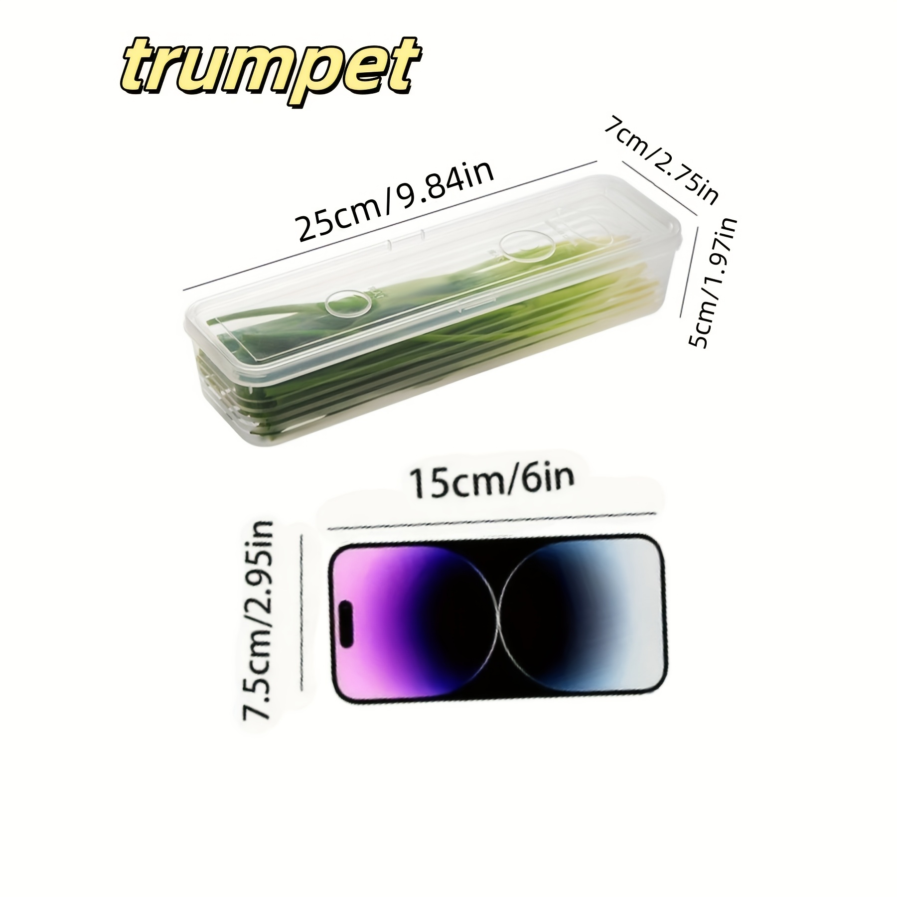 2/4/6pcs Food Vegetable Storag - Food Storage Square Containers ulasan dan harga