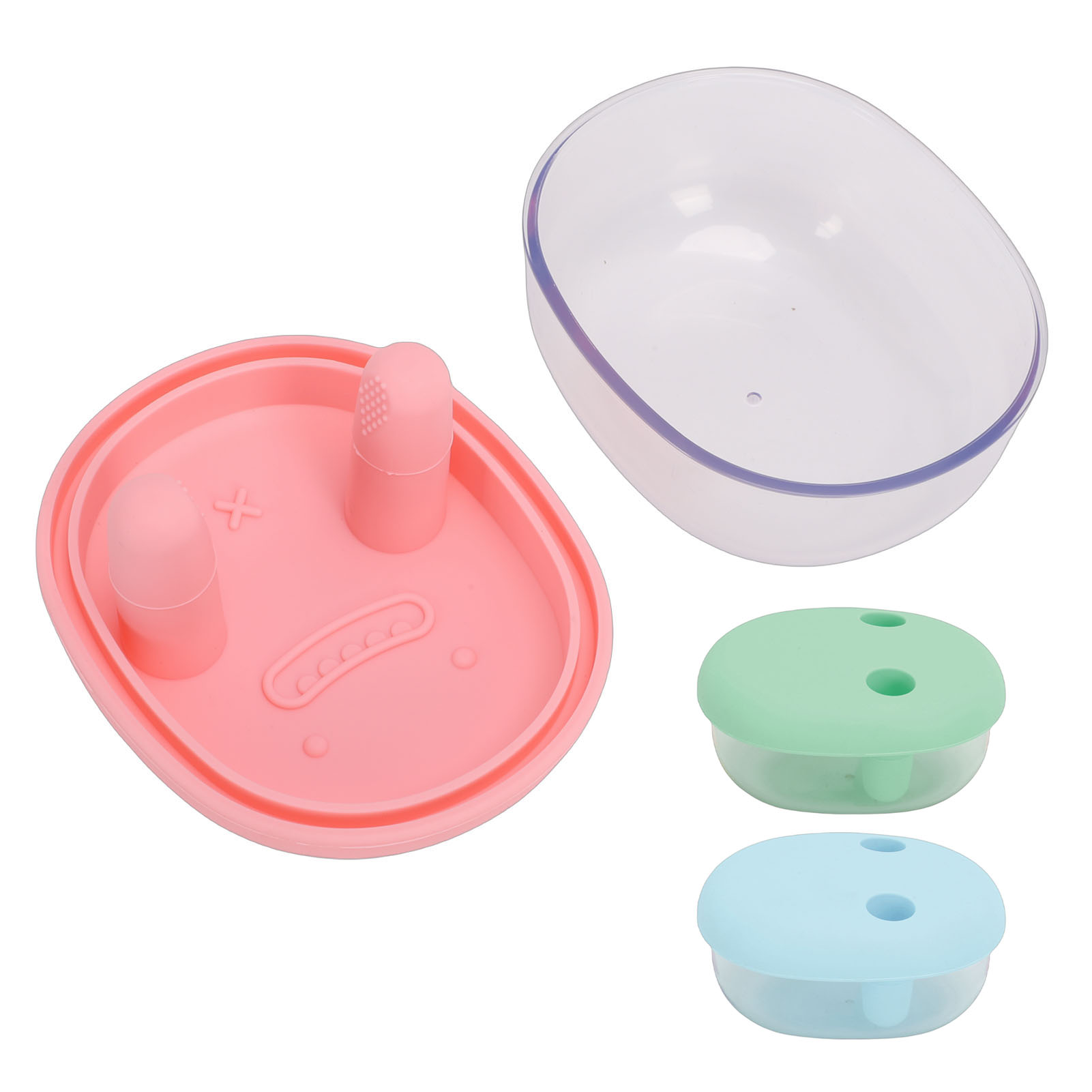 2 in 1 No Mess Snack Container - Food Storage Silicone ulasan dan harga