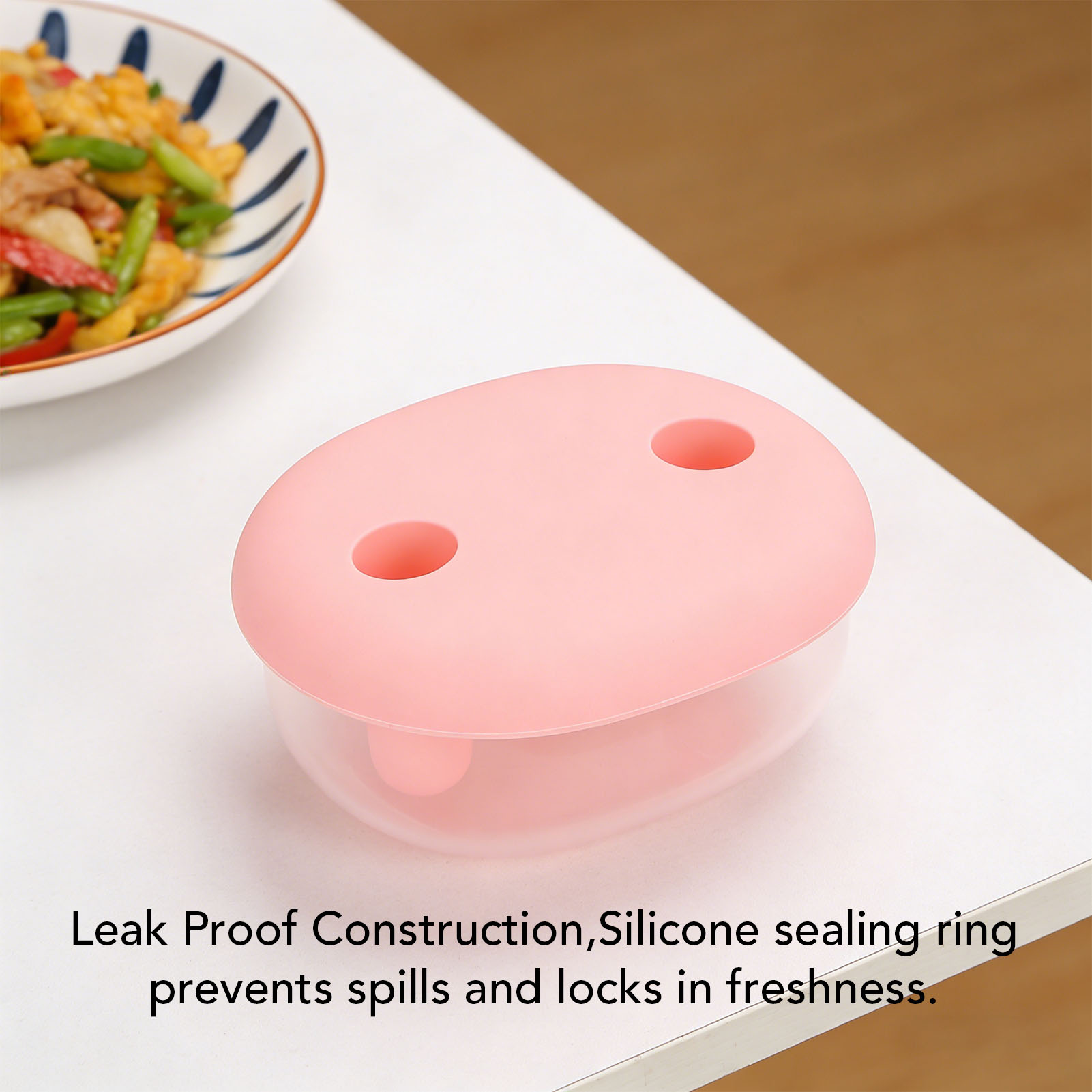 2 in 1 No Mess Snack Container - Food Storage Silicone ulasan dan harga