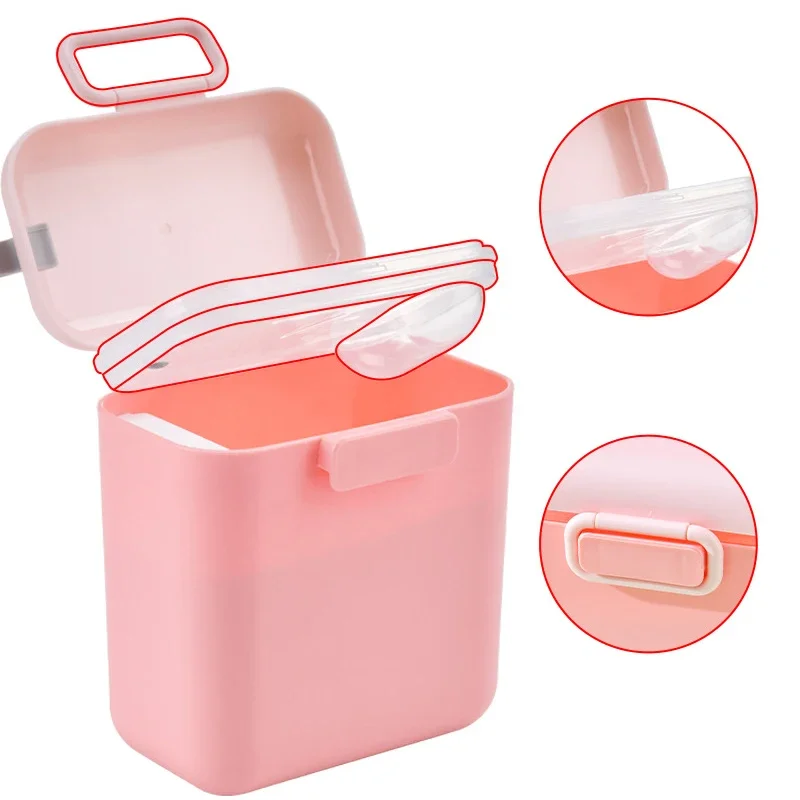 Baby Milk Powder Portable Baby - Food Storage Essentials ulasan dan harga