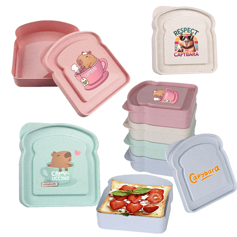 Capybara Sandwich Food Storage - Food Storage Lunch Box ulasan dan harga