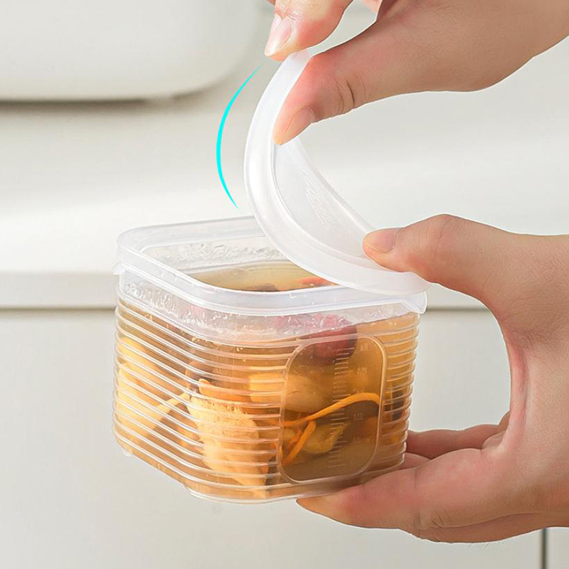 6-Grids Food Storage Container - Food Storage Jars With Lids ulasan dan harga