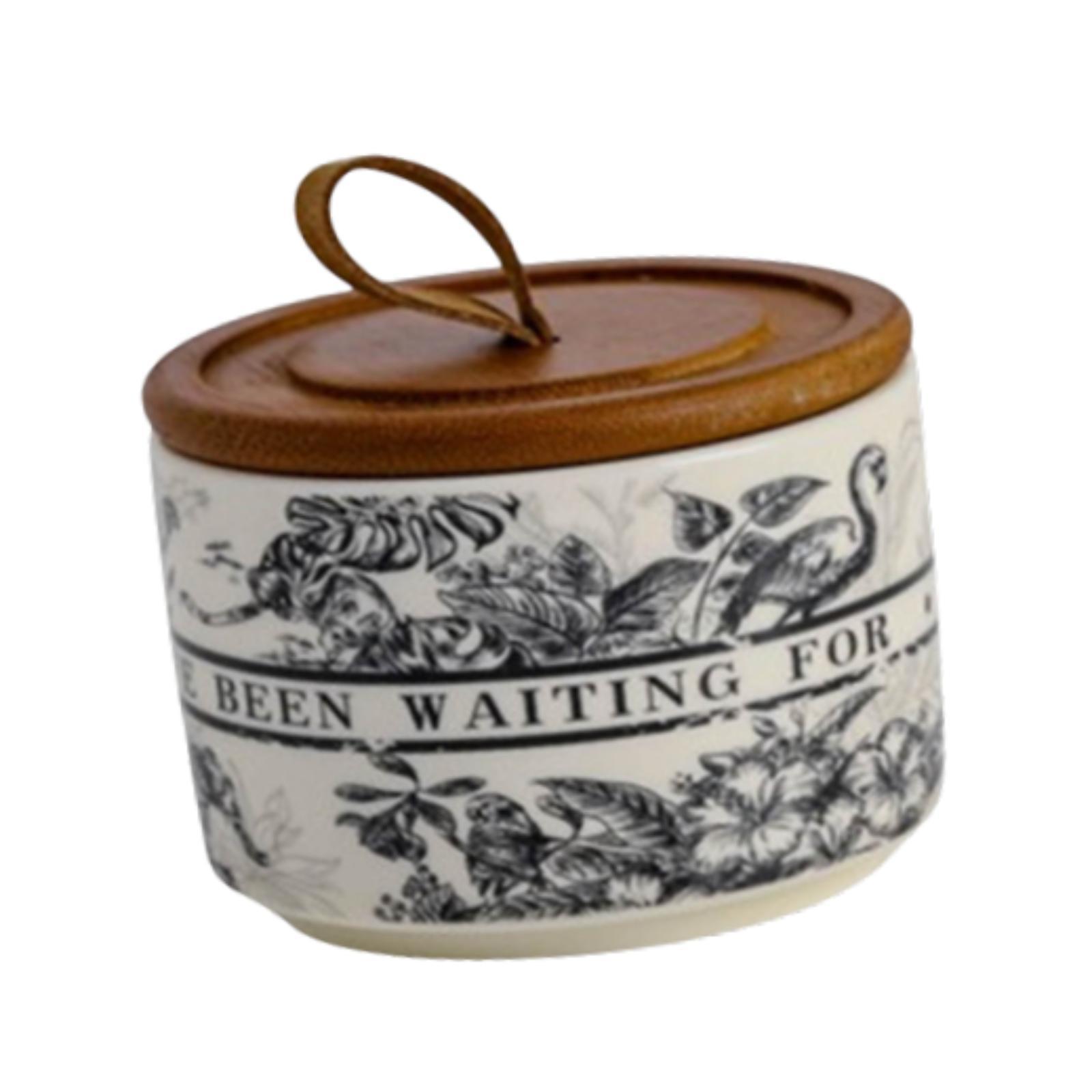 Decorative Canister Food Stora - Food Storage Jars With Lids ulasan dan harga