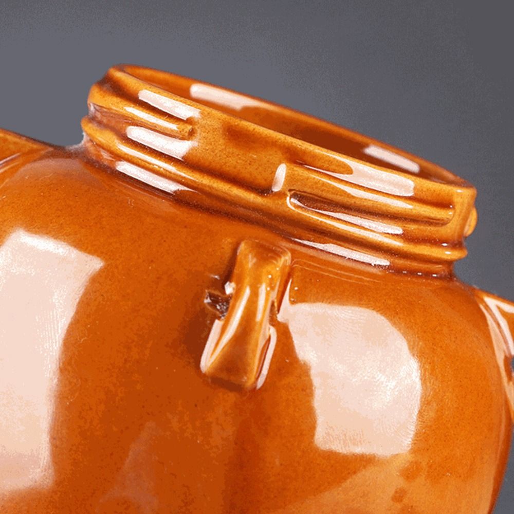 Large Capacity Ceramic Pickle  - Food Storage Jars With Lids ulasan dan harga