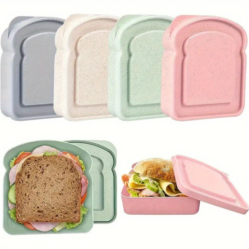 1pc Bento Boxes, Sandwich Cont - Food Storage Lunch Box ulasan dan harga