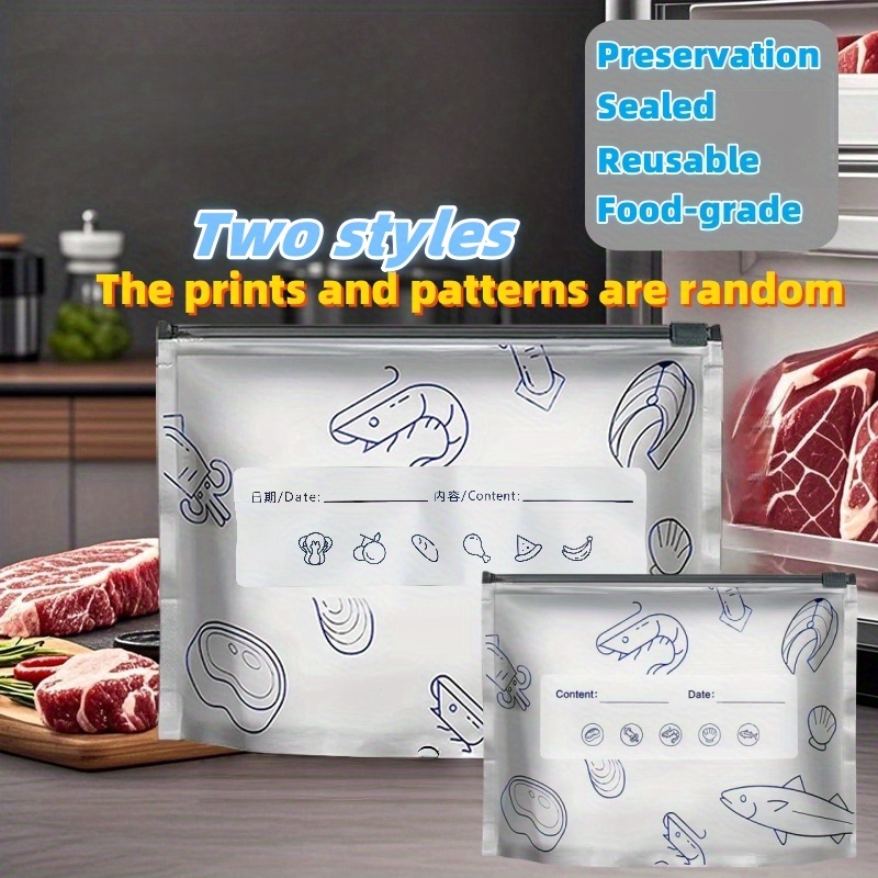 10/60pcs Aluminum Foil Storage - Food Storage Essentials ulasan dan harga