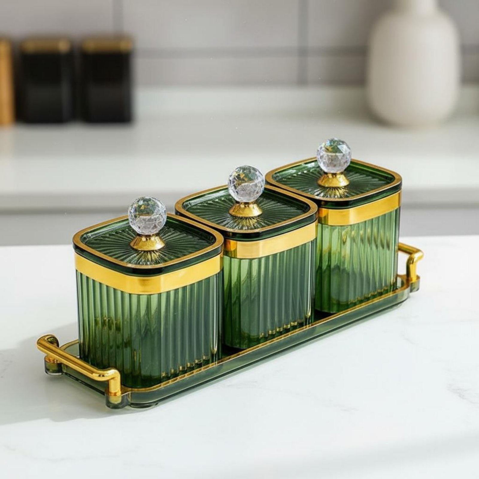 Decorative Snack Container Set - Set Food Storage ulasan dan harga