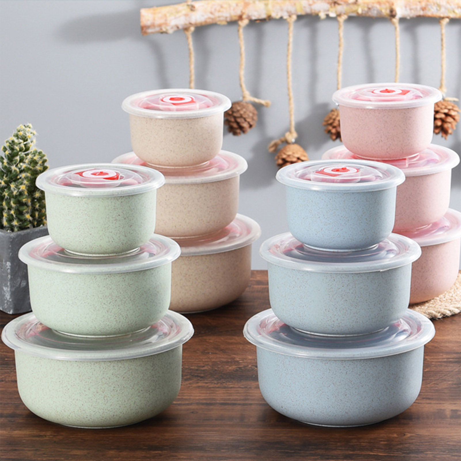 3pcs Food Storage Containers B - Food Storage Without Plastic ulasan dan harga