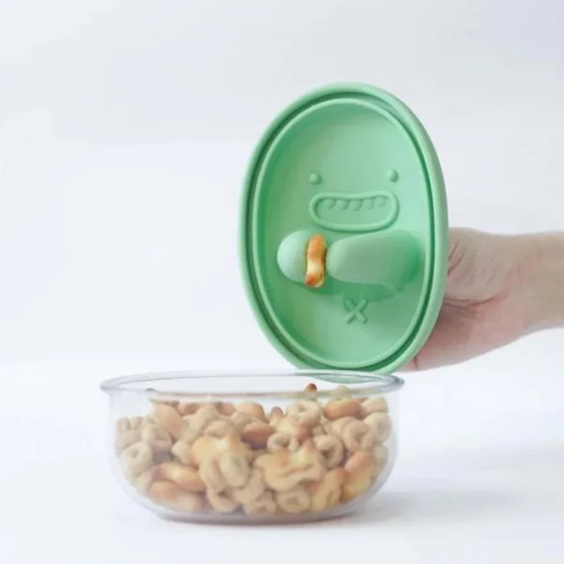 Hands-Free Snack Box, No Crumb - Food Storage Silicone ulasan dan harga