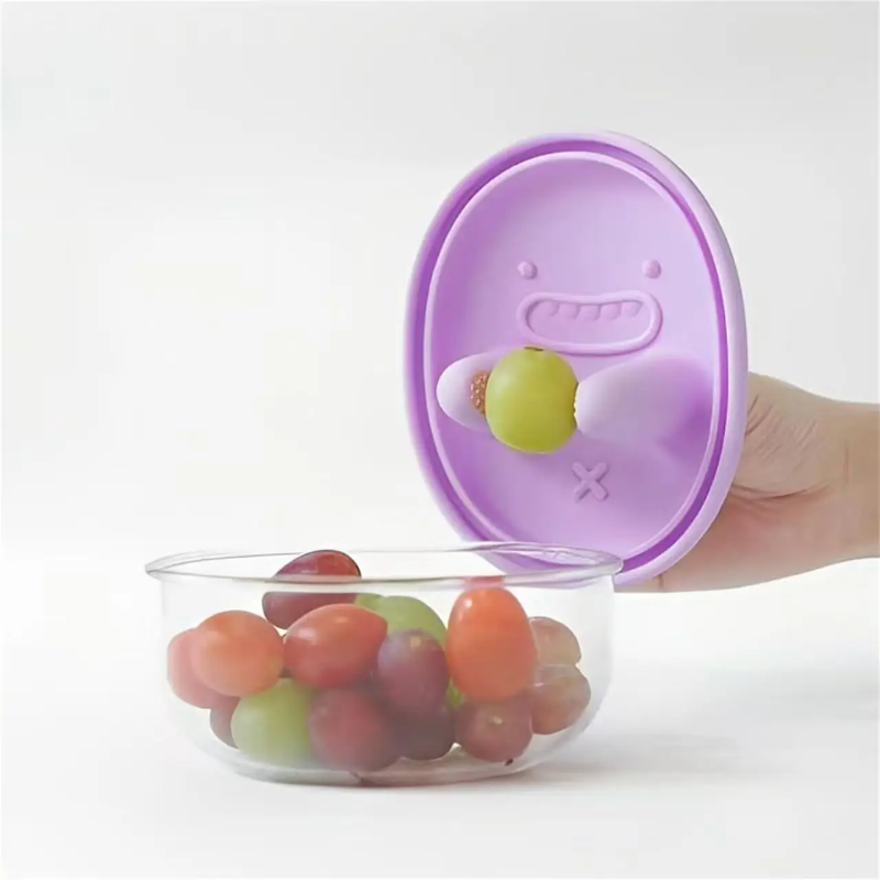 Hands-Free Snack Box, No Crumb - Food Storage Silicone ulasan dan harga