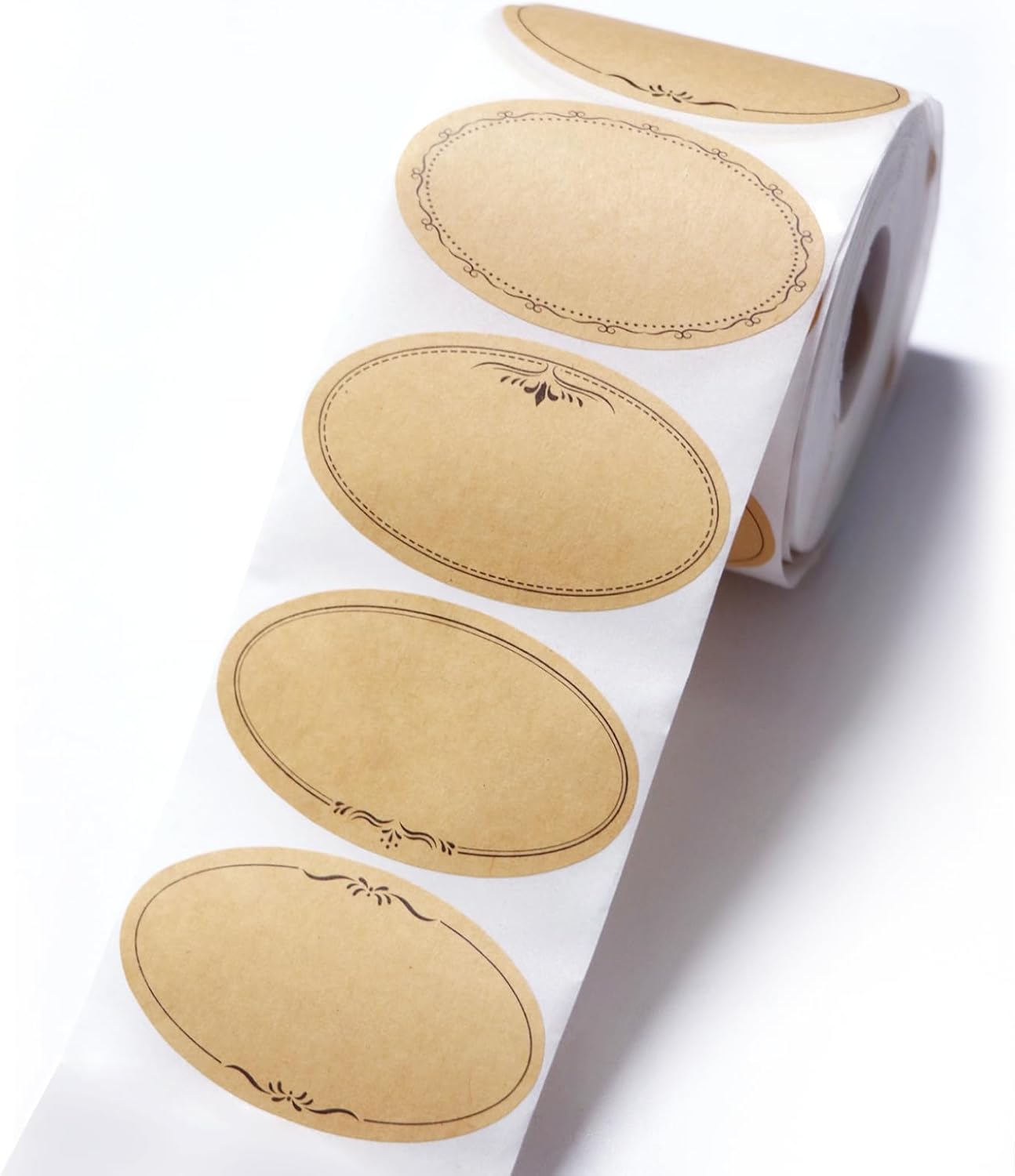 500 Pcs Mason Jar Labels 2.5 I - Food Storage Jar Labels ulasan dan harga