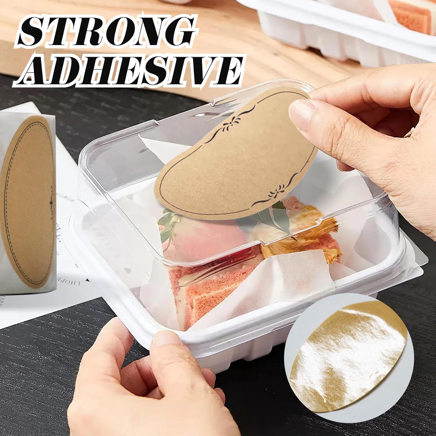 500 Pcs Mason Jar Labels 2.5 I - Food Storage Jar Labels ulasan dan harga