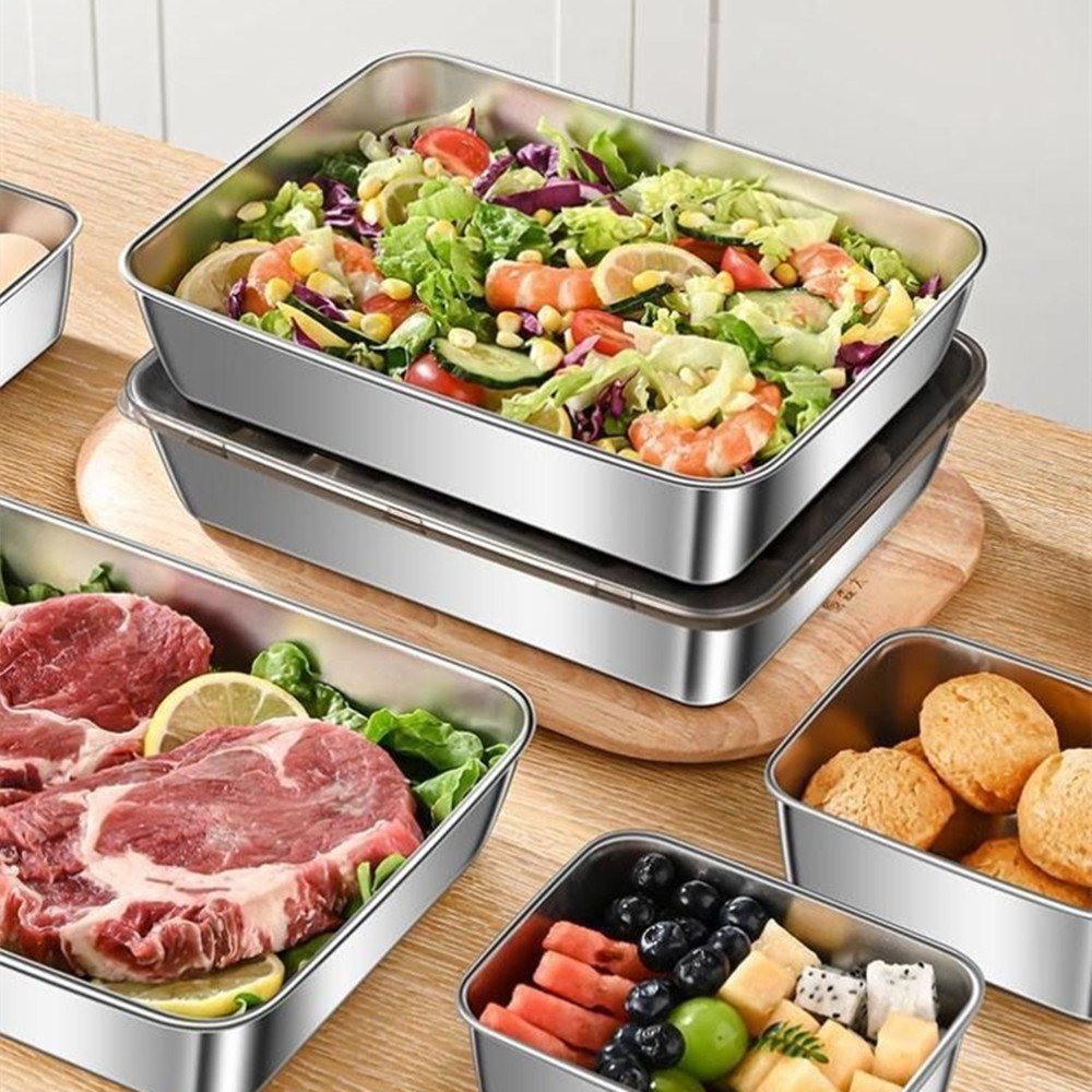 2026 3pcs 5pcs Stainless Steel - Set Food Storage ulasan dan harga