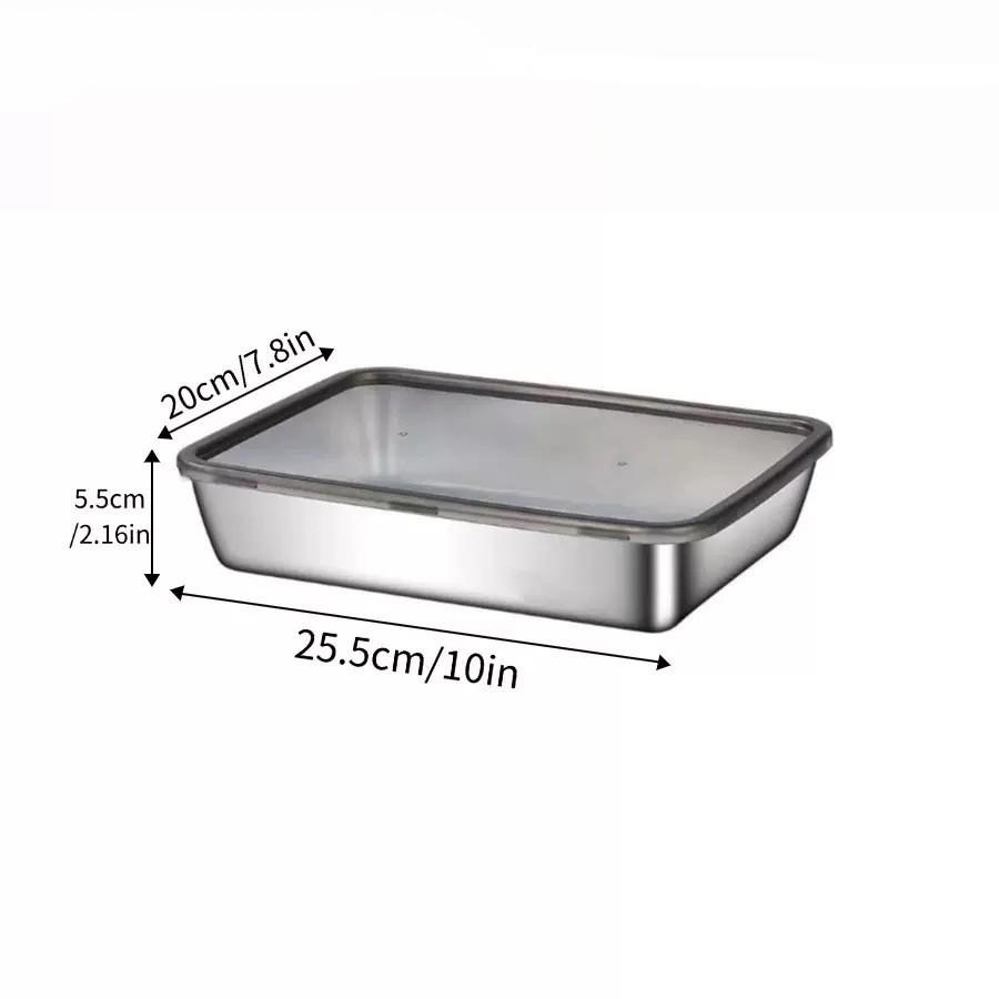 2026 3pcs 5pcs Stainless Steel - Set Food Storage ulasan dan harga