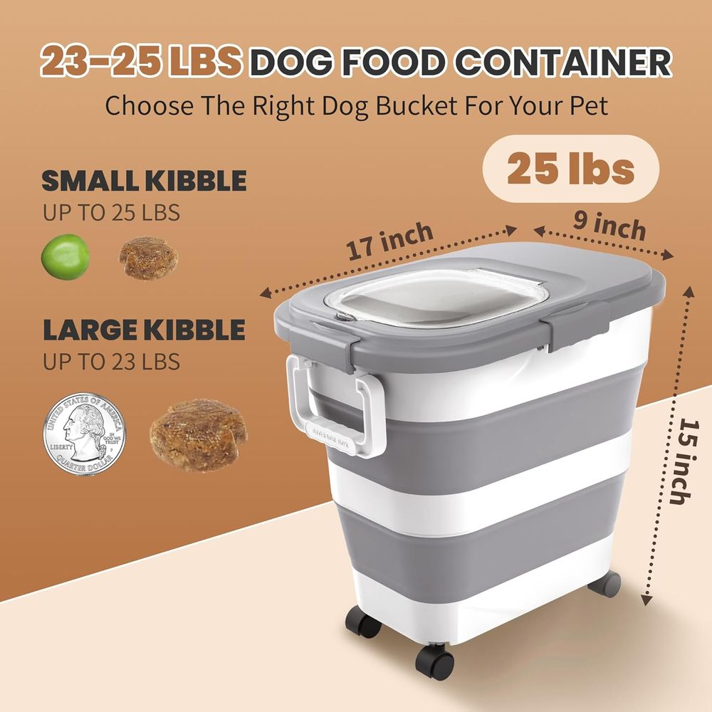 Airtight Dog Food Storage Cont - Food Storage Large ulasan dan harga