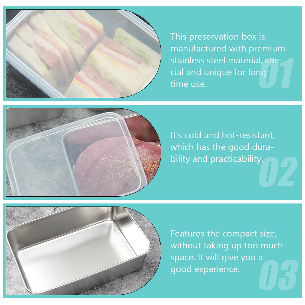 Stainless Preservation Box Por - Food Storage Lunch Box ulasan dan harga