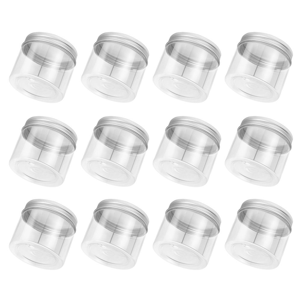 12Pcs Food Storage Jars Set Re - Food Storage Jars With Lids ulasan dan harga
