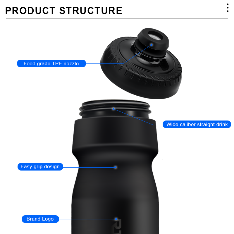 550/650ML Bike Water Bottle Hi - Condiment Squeeze Bottle ulasan dan harga