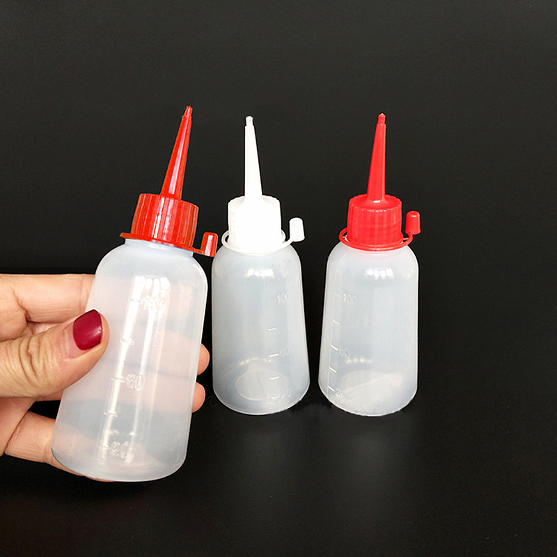 100ml Plastic Clear Tip Applic - Condiment Squeeze Bottle ulasan dan harga