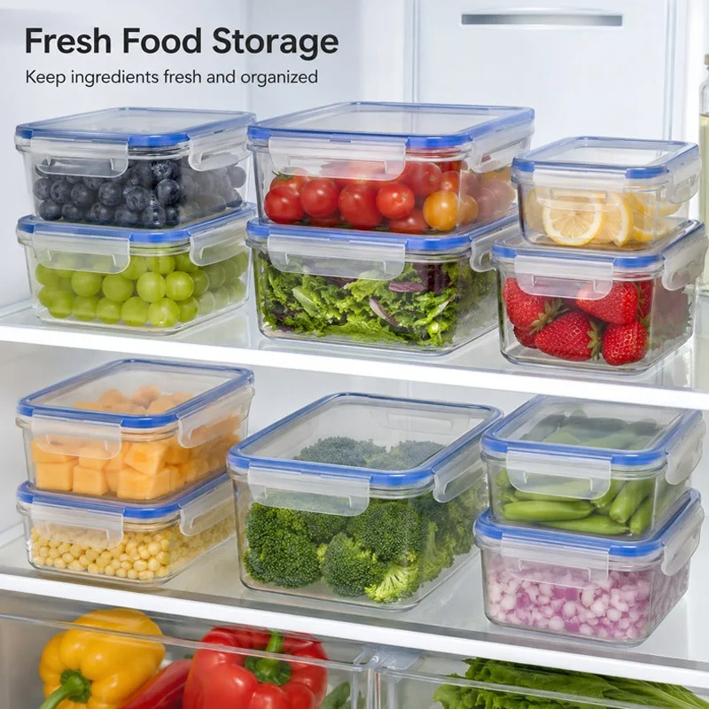 4 Sizes Refrigerator Storage B - Food Storage Lunch Box ulasan dan harga