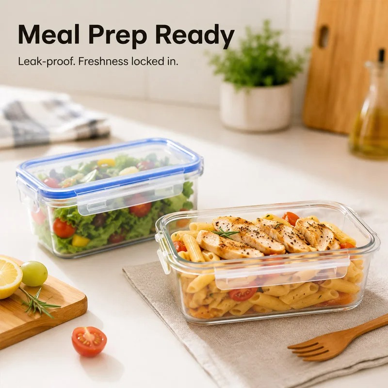 4 Sizes Refrigerator Storage B - Food Storage Lunch Box ulasan dan harga
