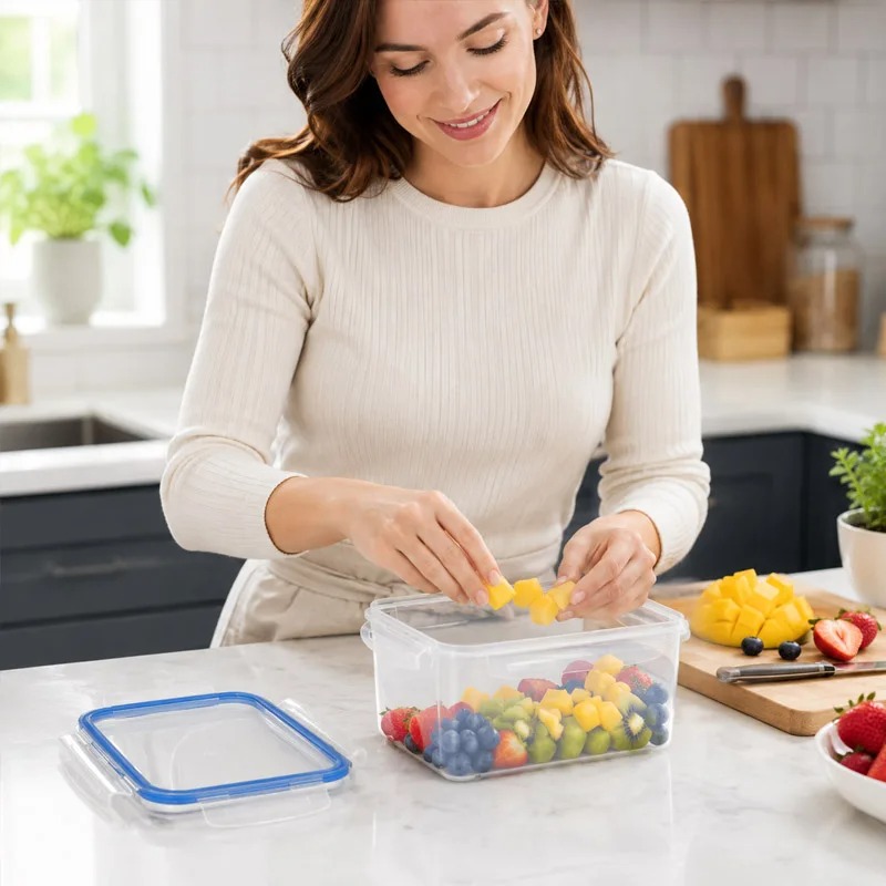 4 Sizes Refrigerator Storage B - Food Storage Lunch Box ulasan dan harga