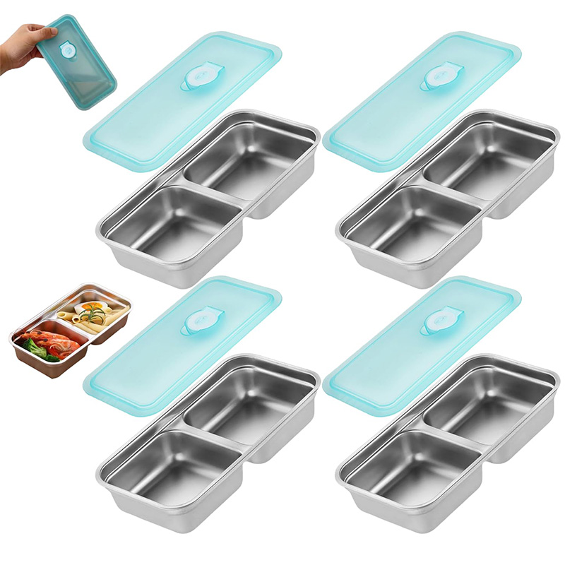 Portable Stainless Steel Fresh - Food Storage Lunch Box ulasan dan harga