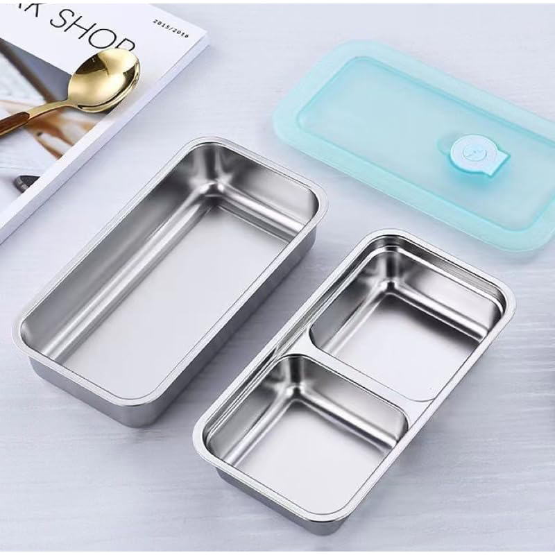 Portable Stainless Steel Fresh - Food Storage Lunch Box ulasan dan harga
