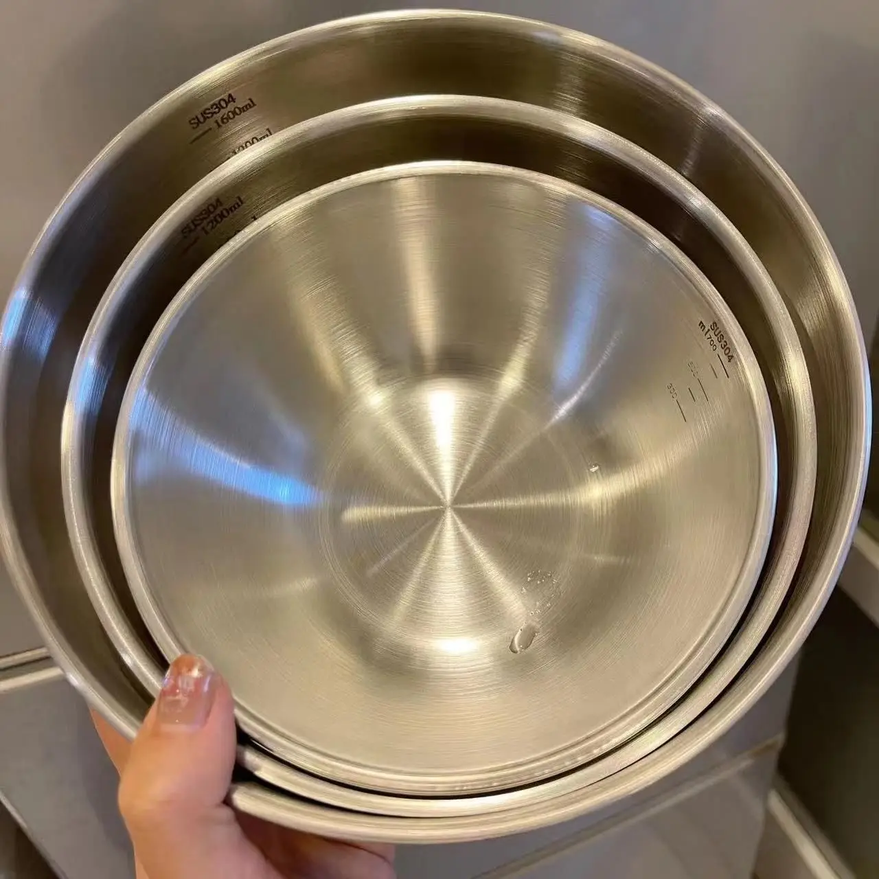1-3 Stainless Steel Bowl Set W - Set Food Storage ulasan dan harga