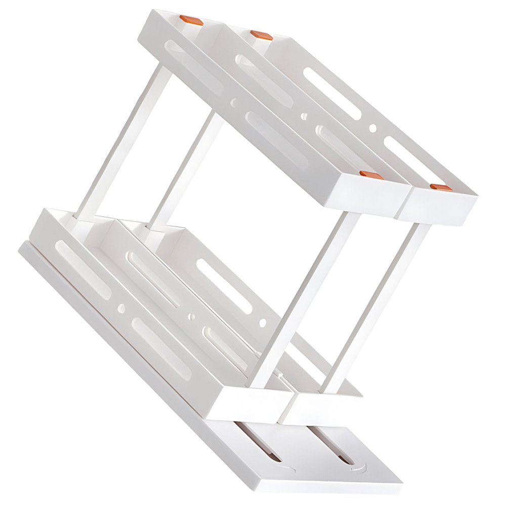 2 Tier Sliding Kitchen Storage - Food Storage Without Plastic ulasan dan harga