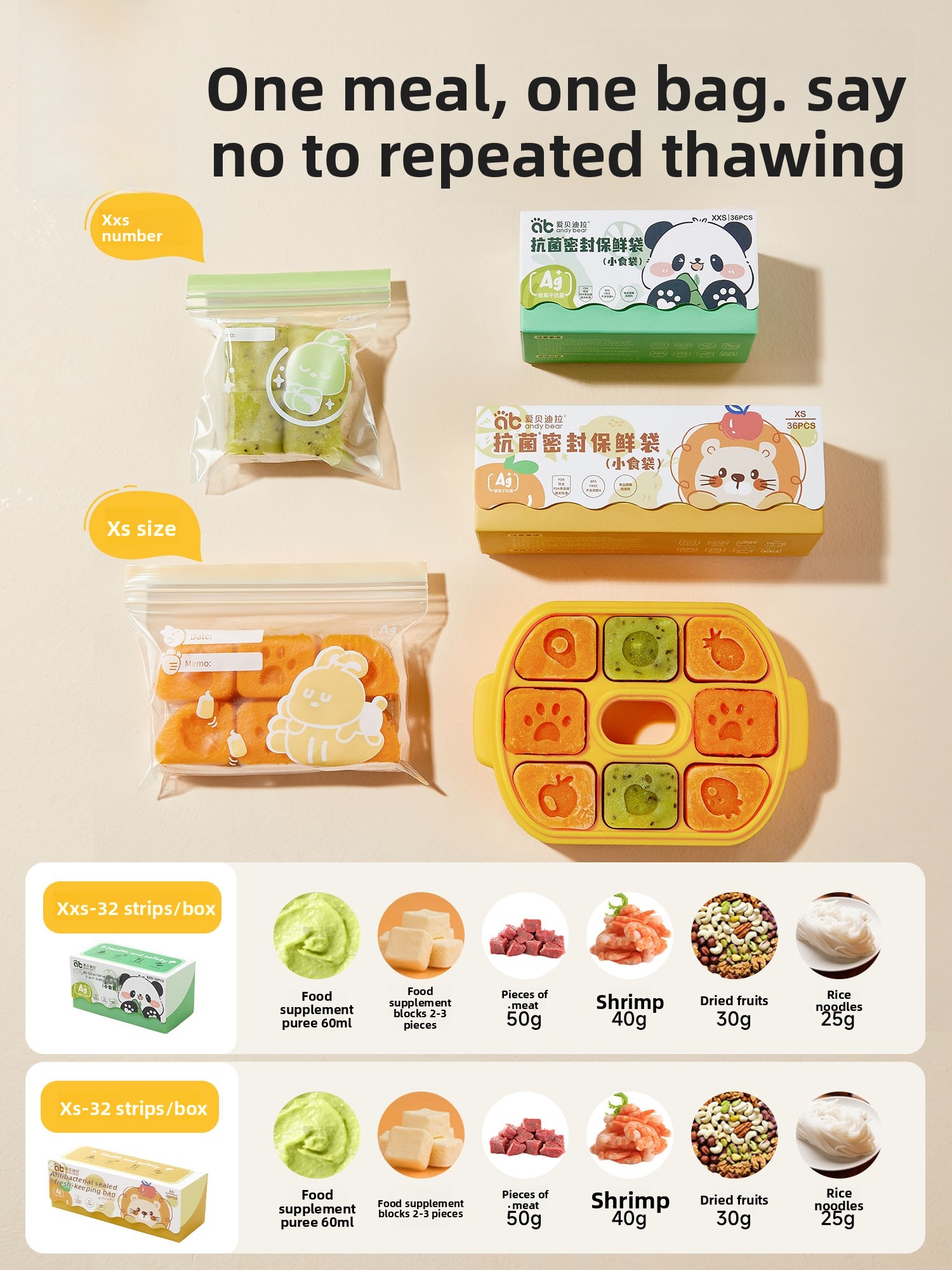 Baby Food Grade Preservation S - Food Storage Baby ulasan dan harga