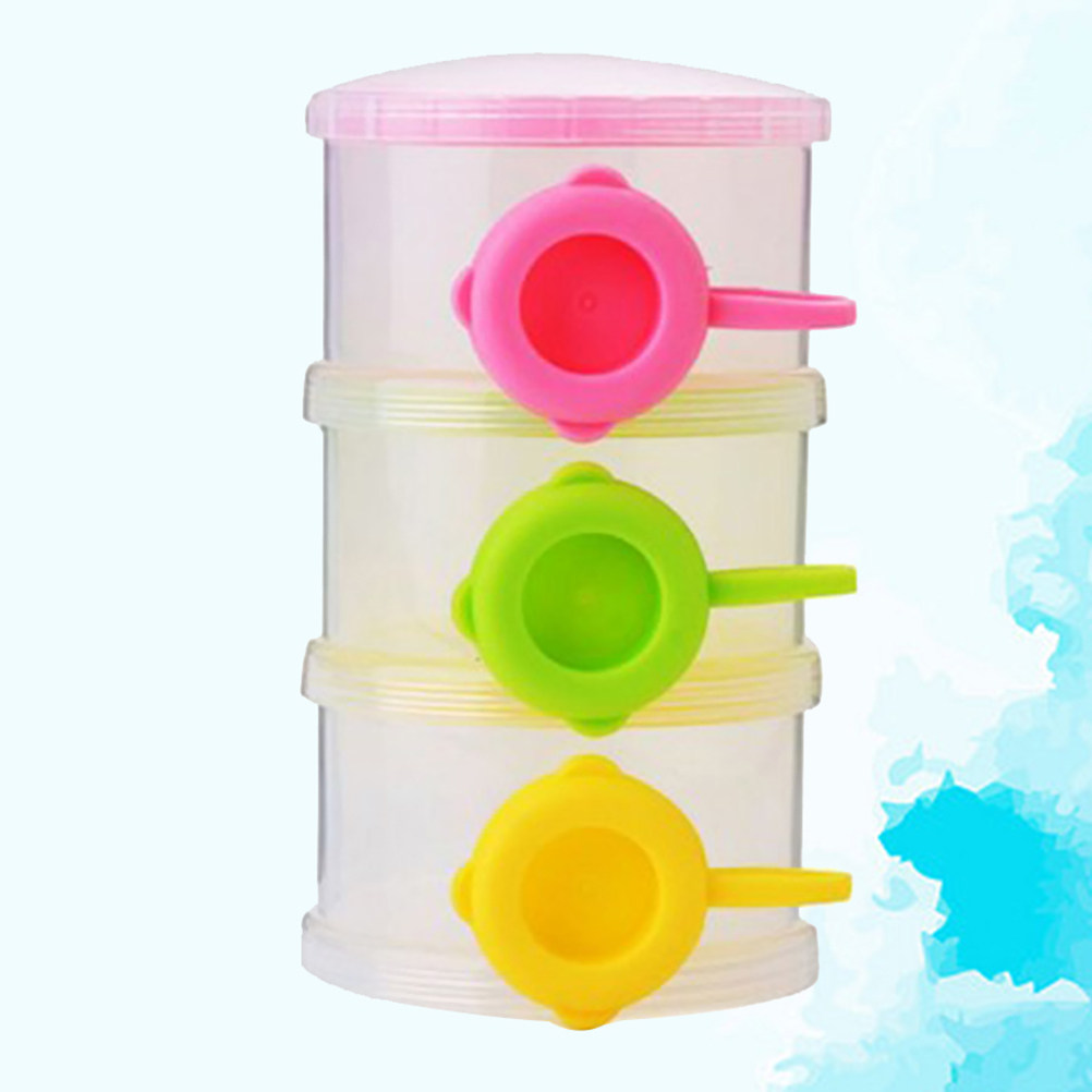 3 Layers Portable Milk Powder  - Food Storage Baby ulasan dan harga