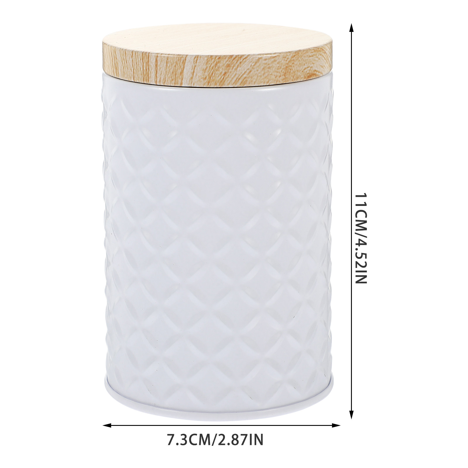 2Pcs Food Grade Tinplate Stora - Food Storage Plastic ulasan dan harga